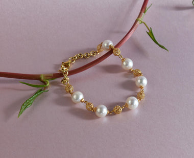 Bracciale con perle