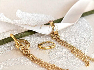 Orecchini pendenti e trasformabili in argento 925