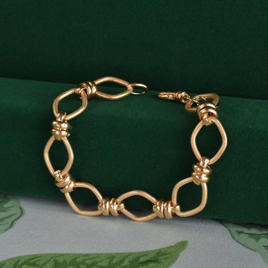 Bracciale in argento 925 placcato oro