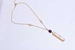 Choker con ceramica dipinta oro 24k e corallo