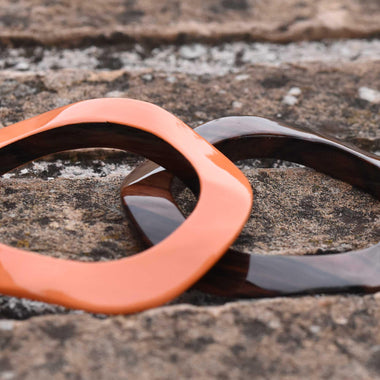 Bracciali Bangle in ebano