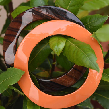 Bracciali Bangle in ebano