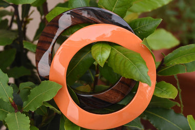 Bracciali Bangle in ebano