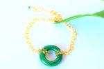 Bracciale con giada
