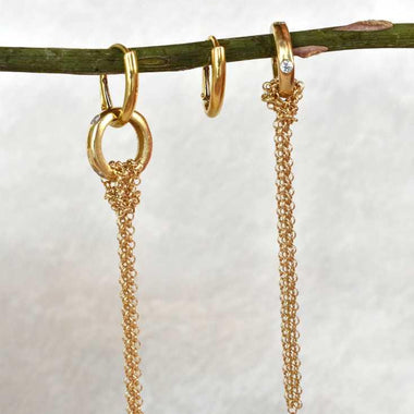 Orecchini pendenti e trasformabili in argento 925