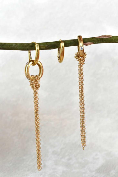 Orecchini pendenti e trasformabili in argento 925