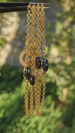 Bracciale donna in argento con diamante nero